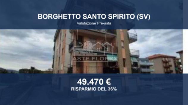 Immobile in asta di 53 m² in vendita a Borghetto Santo Spirito