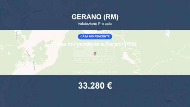 Immobile in asta di 72 m² in vendita a Gerano