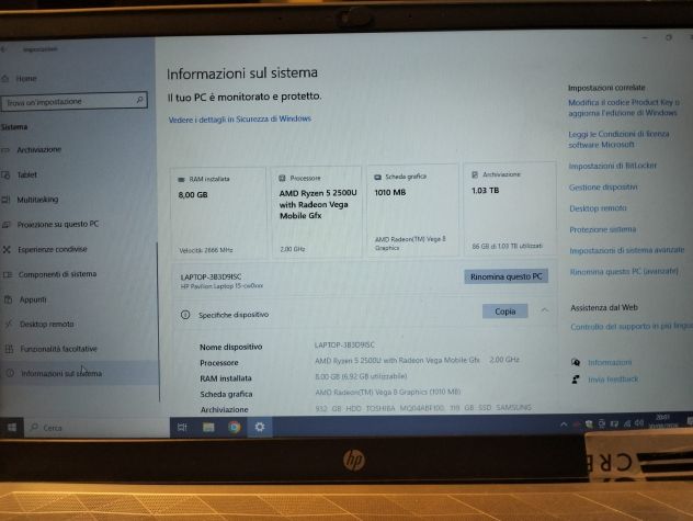 Laptop HP Pavilion 15-cw0xx - Foto 4