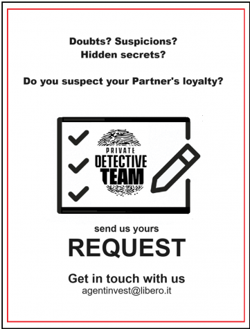 Private investigative Detective Agency in Italy international abroad - Foto 2
