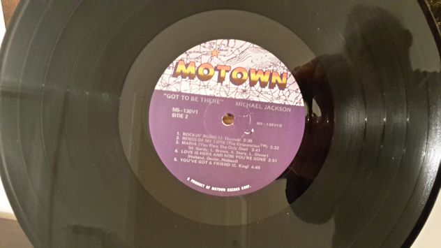 MICHAEL JACKSON, Got To Be There, Prima stampa, Motown Record 24 gennaio 1972. - Foto 7