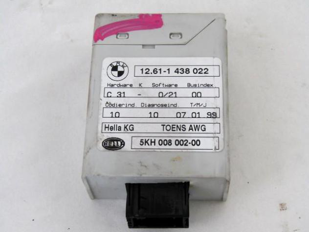 12611438022 CENTRALINA LIVELLO TEMPERATURA OLIO MOTORE BMW Z3 E36 2.0 B 110KW 5M 2P (1999) RICAMBIO USATO