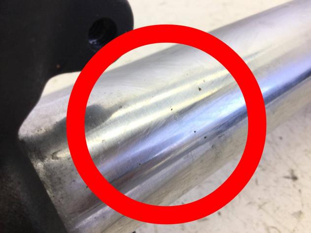 KTM DUKE 390 FORCELLA ANTERIORE - PUNTI DI RUGGINE 2021 2023 VBKJPJ405NC - Foto 2