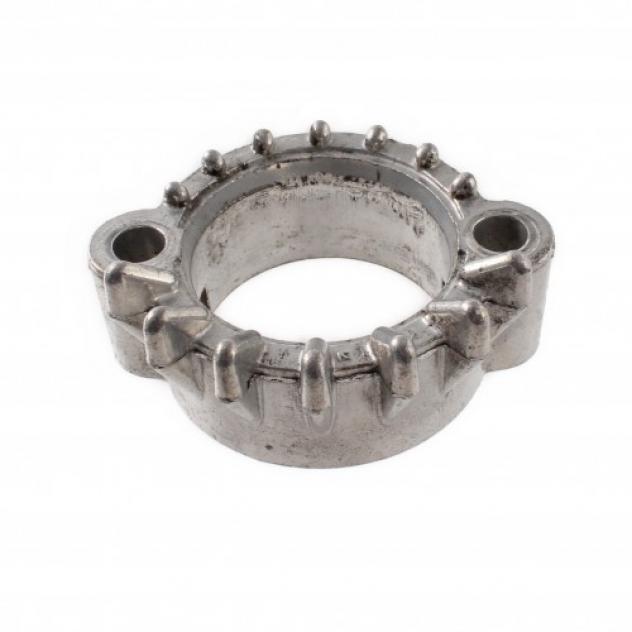 Ghiera scarico a 2 fori per moto epoca da 46 mm