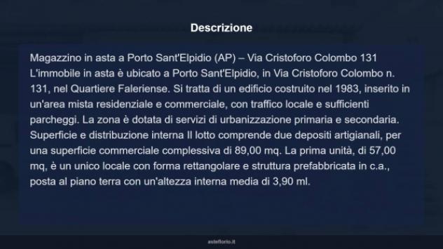 Immobile in asta di 89 m² in vendita a Porto Sant'Elpidio - Foto 6