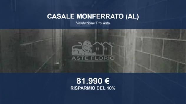 Immobile in asta di 107 m², box auto in vendita a Casale Monferrato