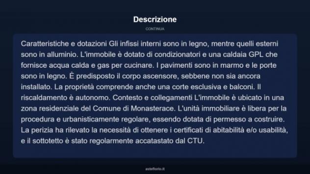 Immobile in asta di 204 m², box auto in vendita a Monasterace - Foto 7