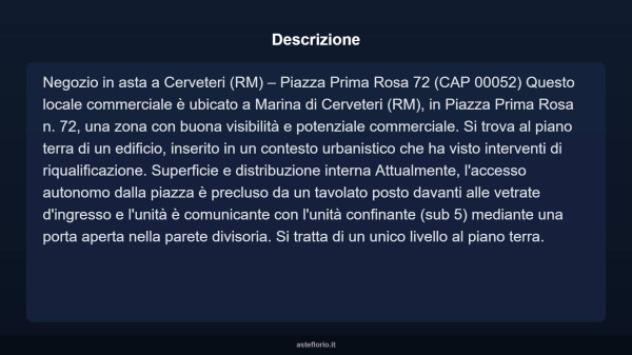 Immobile in asta di 39 m² in vendita a Cerveteri - Foto 6