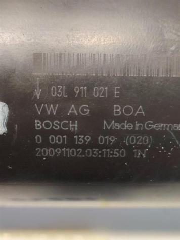 MOTORINO D' AVVIAMENTO AUDI A4 Avant (8K5) 03L911021E 0001139019 CAG diesel 1968 (0815) - Foto 2
