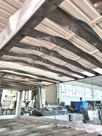 scaffalatura in alluminio per alimenti usata - Foto 4