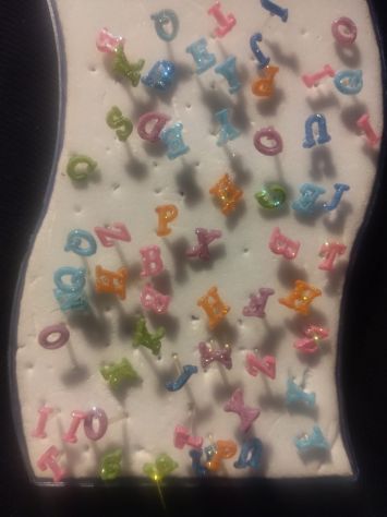 orecchini lettere alfabeto