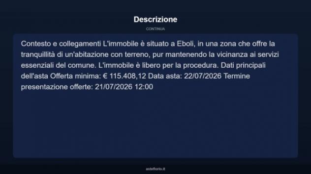 Immobile in asta di 375 m² con più di 5 locali in vendita a Eboli - Foto 4