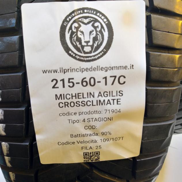 2 GOMME 215 60 17C MICHELIN A71904 - Foto 2