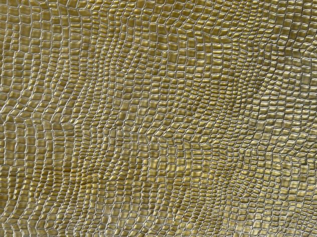 F26 Pelle vernice antichizzata stampa cocco accoppiata con feltro - Sp. 2,8 MM - Foto 7