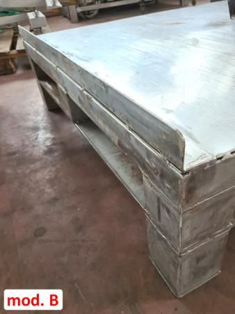 pedane inox per muletto usate - Foto 3