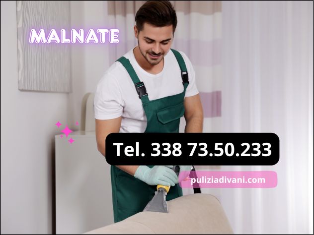 PULIZIA A DOMICILIO DI DIVANI E POLTRONE A MALNATE