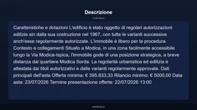 Immobile in asta di 255 m² in vendita a Modica - Foto 5