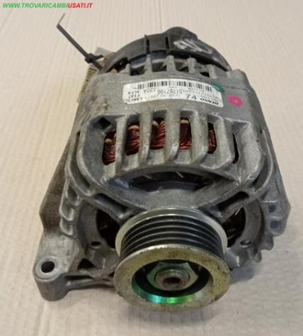 ALTERNATORE EVO 1'2 BZ FIAT PUNTO Evo  Meccanica  Motore  Alternatore FIAT - 500 - 01-07-2007 - 01-06-2015, FIAT - 500 CABRIO - 0