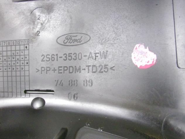 2S61-3530-AFW RIVESTIMENTO PLASTICA PIANTONE STERZO GUIDA CRUSCOTTO FORD FIESTA 1.2 B 55KW 5M 5P (2006) RICAMBIO USATO - Foto 2