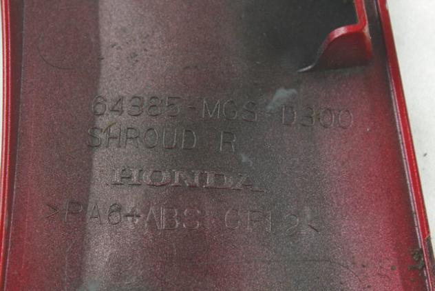 HONDA NC 750 X 64385MGSD30 CARENA ANTERIORE DESTRA RC72 14 - 17 RIGHT SHROUD 64385MGSD30 PICCOLI LEGGERI GRAFFI - Foto 4