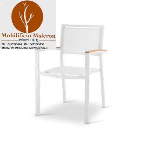 Sedie In Alluminio Per Arredo Esterno Bar Ristorante Pizzeria cod 8015/X