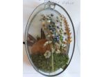 BACHECA  ( OVALE CON FIORI )