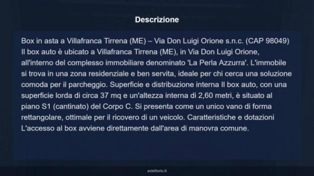 Immobile in asta di 37 m² in vendita a Villafranca Tirrena - Foto 5