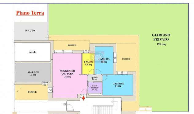 S. Maria Nuova di Bertinoro (TC1089B2): appartamento nuovo con garage, posto auto e ampio giardino. - Foto 4