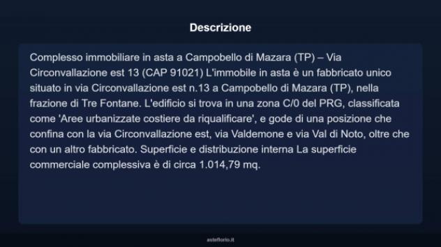 Immobile in asta di 1014 m² in vendita a Campobello di Mazara - Foto 5