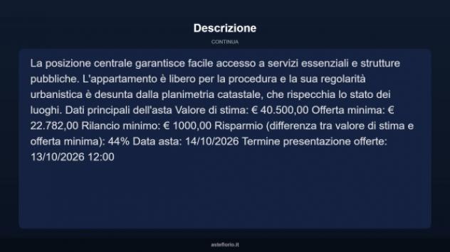 Immobile in asta di 70 m² in vendita a Taranto - Foto 13
