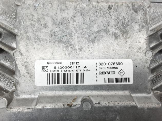 KIT CENTRALINA MOTORE RENAULT Twingo II serie S120200117 Benzina (0714) - Foto 4