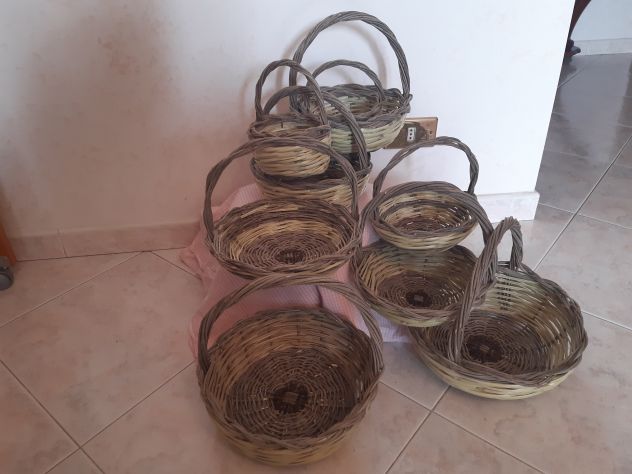 Cestini fatti a mano in stile siciliano - Foto 2