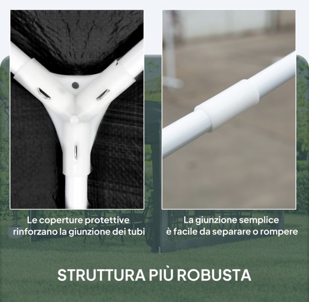 Gazebo da Giardino Outsunny 3x4m con Zanzariera - NUOVO IN SCATOLA - Foto 3