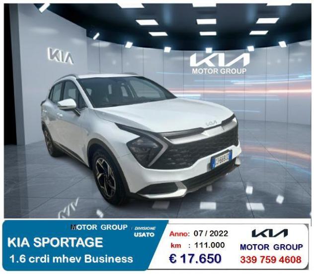 Kia Sportage 1.6 CRDI MHEV BUSINESS 2WD