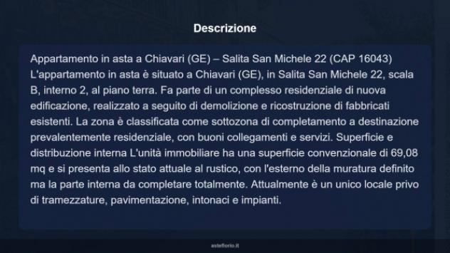 Immobile in asta di 69 m², box auto in vendita a Chiavari - Foto 8