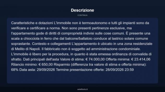 Immobile in asta di 80 m² in vendita a Melito di Napoli - Foto 18