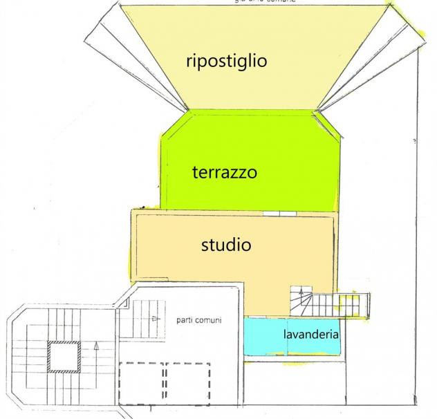 MONZA in zona residenziale AFFITTASI ULTIMO PIANO APPARTAMENTO CON TERRAZZO - Foto 20