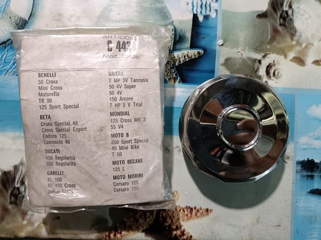 Tappo serbatoio radiatore Benelli Guzzi Morini Beta Garelli Ducati Gilera Cagiva - Foto 4