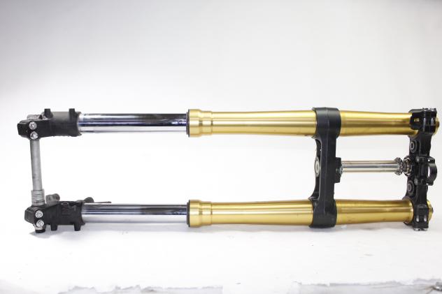 HONDA AFRICA TWIN 1000 51400MJPG81 51500MJPG81 FORCELLA ANTERIORE SHOWA 16 - 19 FRONT FORK PIEDINO DA RIPARARE - Foto 8