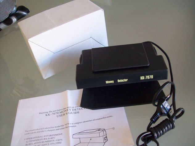 Rilevatore banconote false Money Detector KK-7070
