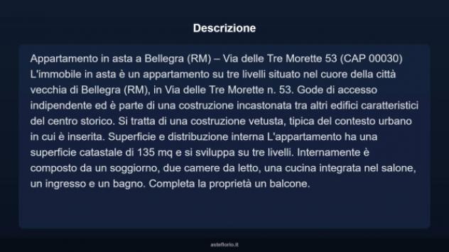Immobile in asta di 135 m² in vendita a Bellegra - Foto 4