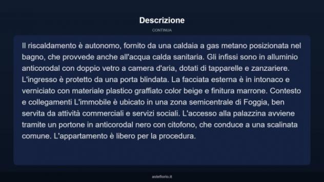 Immobile in asta di 99 m² in vendita a Foggia - Foto 18