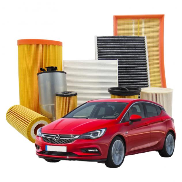 Kit Tagliando Completo per Opel Astra K Filtro Aria Olio Carburante Abitacolo