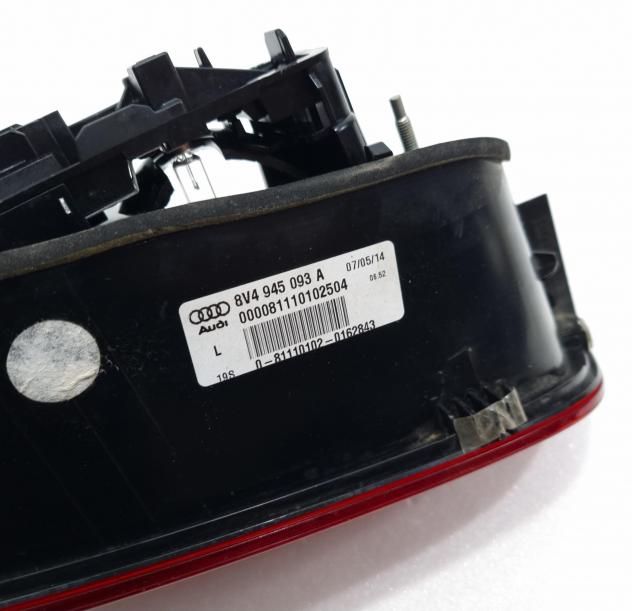 STOP POSTERIORE SINISTRO INTEGRATO NEL PORTELLO AUDI A3 Sportback Serie (8VA) 8V4945093A (1218) - Foto 9