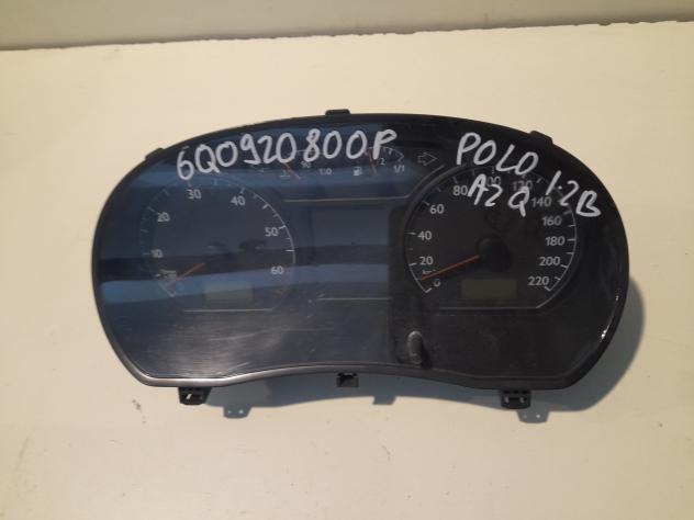 QUADRO STRUMENTI VOLKSWAGEN Polo 4° Serie 6Q0920800P (0109)