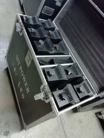 barra led 5 x30w (150 watt) RGB in dmx x fondali , accento e controluce - Foto 8