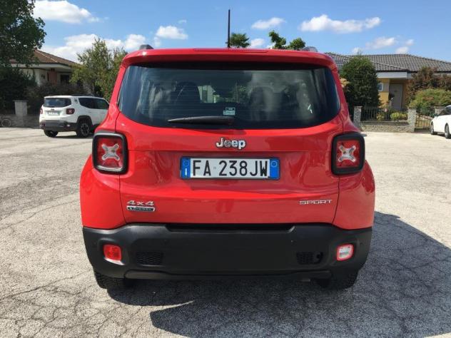 Jeep Renegade 2.0 Mjt 4WD Active Drive Sport TAGLIANDO E GARANZIA INCLUSI - Foto 5