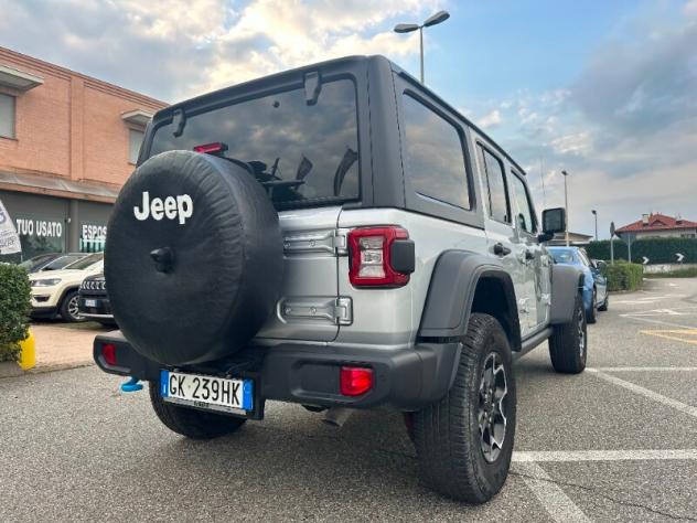 JEEP Wrangler 4ª serie Wrangler Unlimited 2.0 PHEV ATX 4xe Rubicon - Foto 5