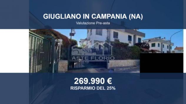 Immobile in asta di 210 m² con più di 5 locali e box auto in vendita a Giugliano in Campania