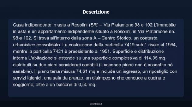 Immobile in asta di 114 m² in vendita a Rosolini - Foto 8